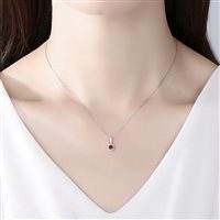 Halskette Gaurosa Dame Fantasy in Silber Zirconia SN0417-RD - SN0417-RD